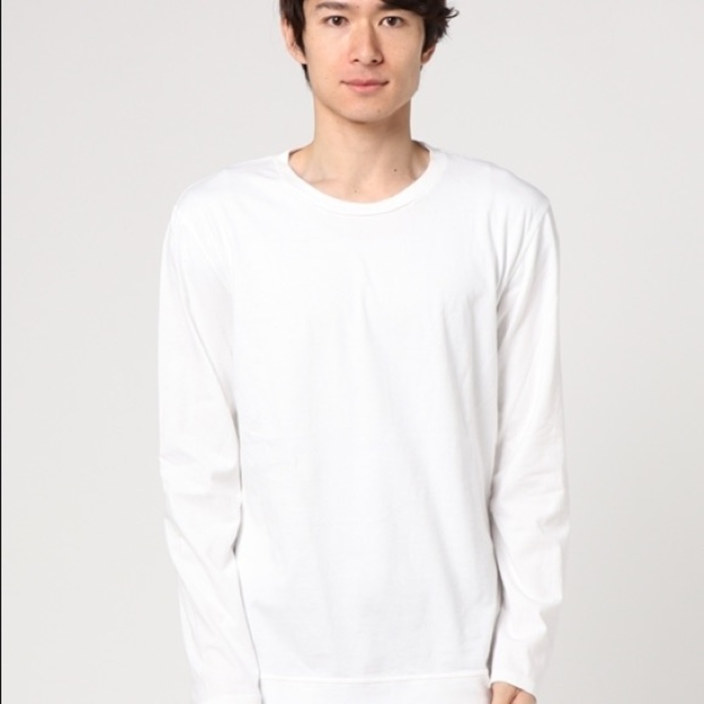 Onitsuka Tiger Men White Long Sleeve Sz: 2XL MSRP $55